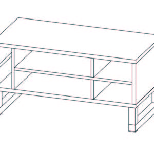Стіл журнальний Барі