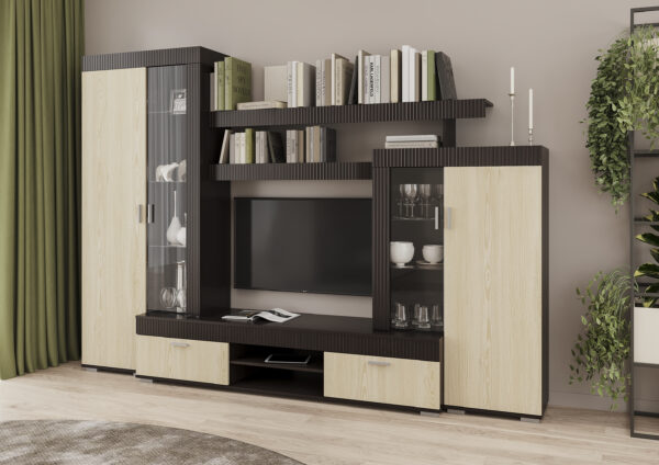 Вітальня Марк Дуб родос/венге магія