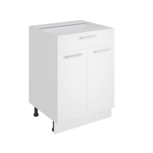 60Н Кухня Аліна білий (дуб сонома/латте)