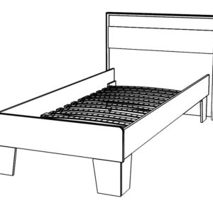 Ліжко 90 Скарлет