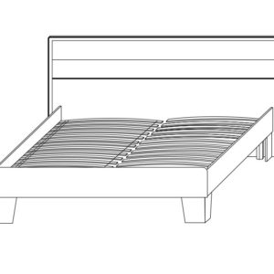 Ліжко 160 Скарлет