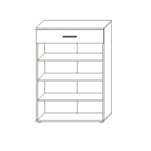 Тумба під взуття  “Барселона” 2Д/1Ш