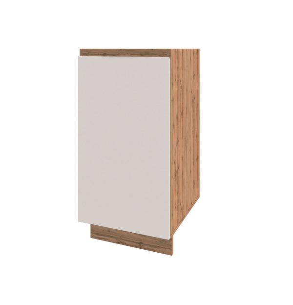 40Н Кухня Софт Білий/дуб вотан