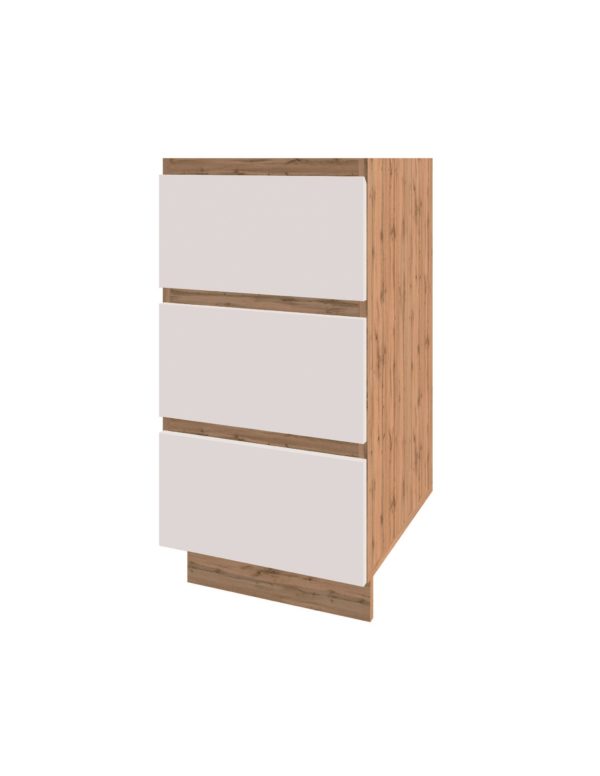 40НШ Кухня Софт Білий/дуб вотан