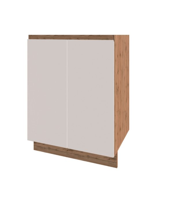 60Н/60НМ Кухня Софт Білий/дуб вотан