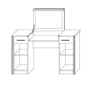 Стіл-туалетка Скарлет