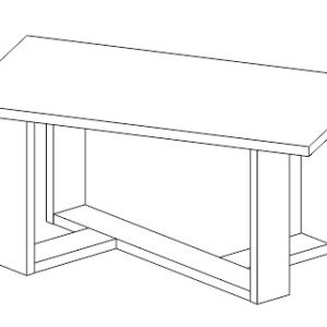 Стіл журнальний Нікко