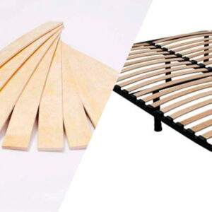 Каркас ліжка з ламелями 1600х2000 з ніжками (6 шт)