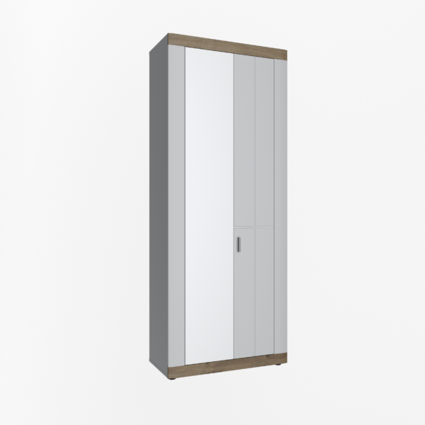 Шафа 2Д Санторіні білий/дуб вікінг