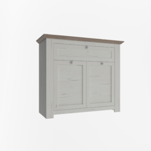 Комод 2Д1Ш Версаль сосна арктична/мадагаскар