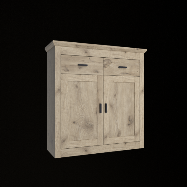 Комод 2Д2Ш Санремо дуб вікінг