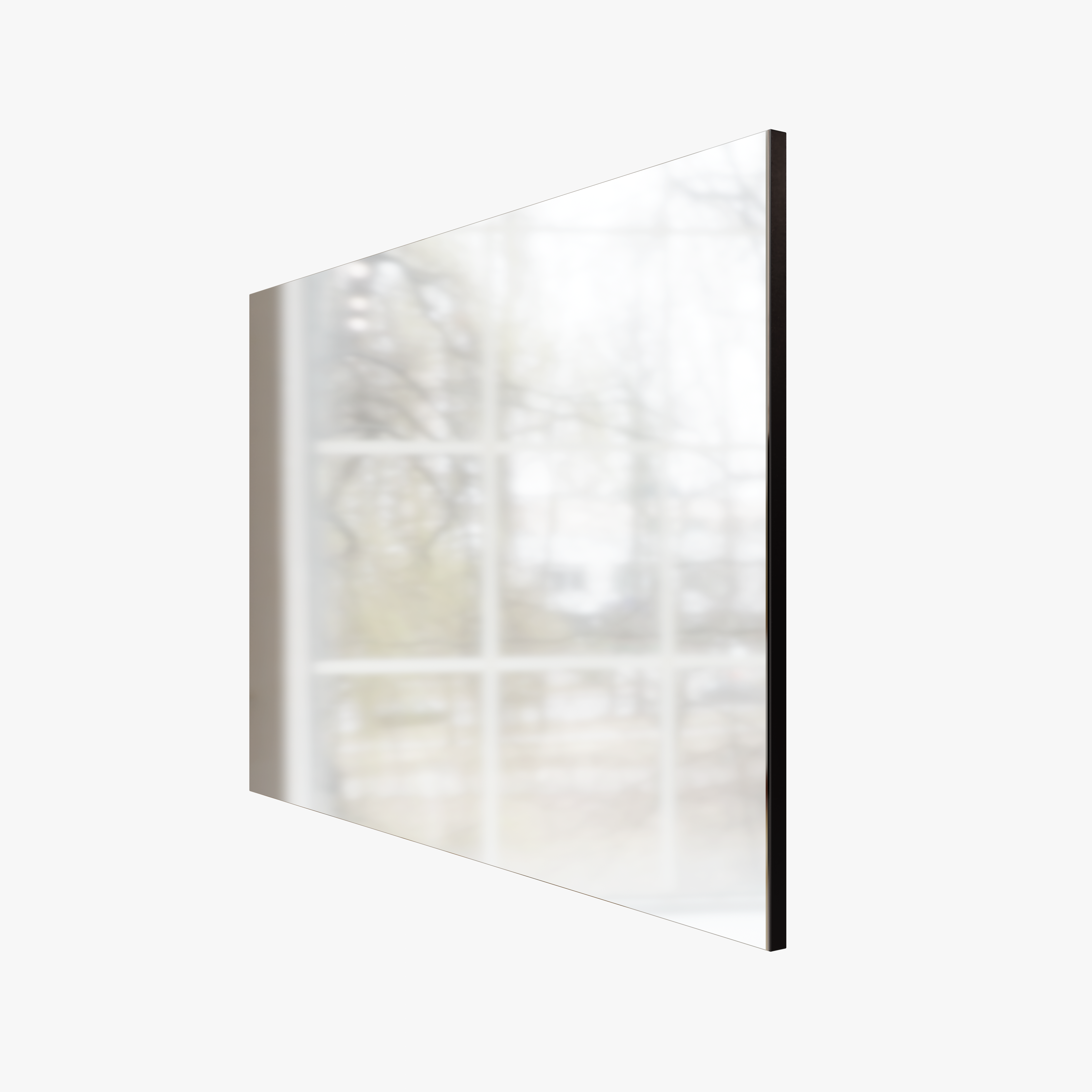 Дзеркало Нітро дуб вотан/сірий графіт (білий)