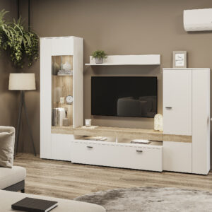 Вітальня Соренто Дуб сонома/білий