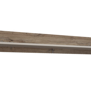 Полиця 1400 Катанія дуб флагшток/шиншила сіра