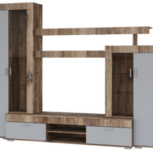 Вітальня Марк Шиншила сіра/дуб флагшток