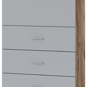 Комод-бар 800 Марк Шиншила сіра/дуб флагшток